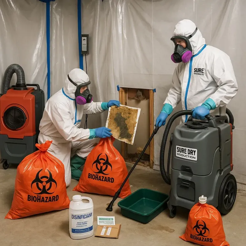 Contaminated Water Handling Protocols process in Canton, ME