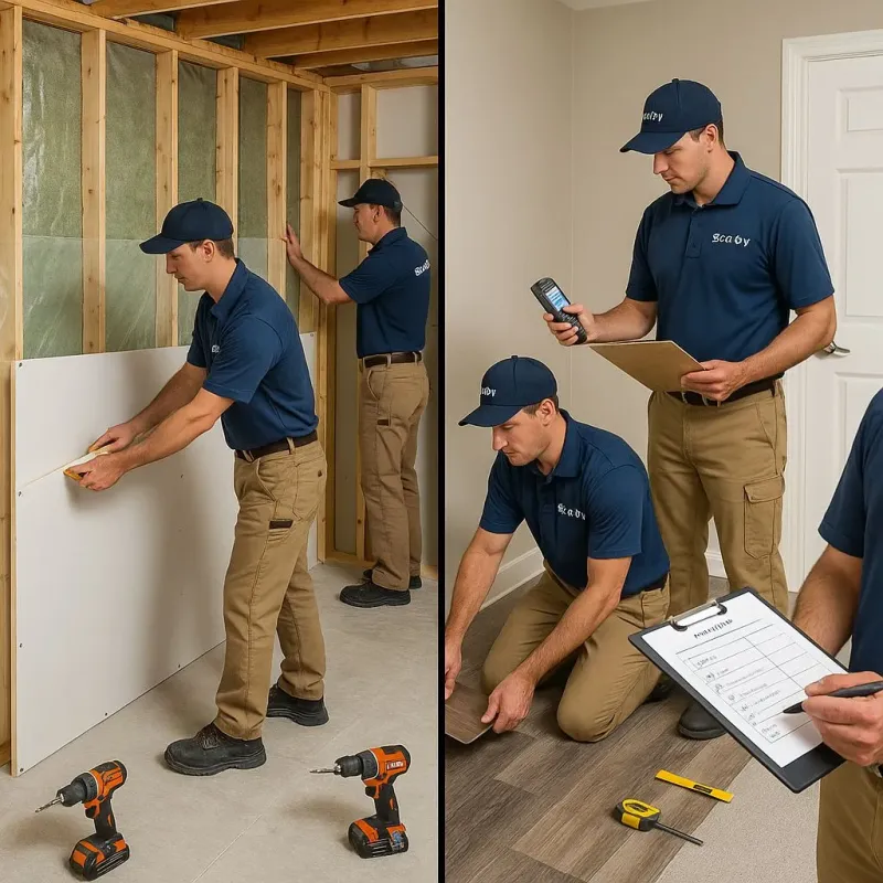 Repairs and Reconstruction process in Canton, ME